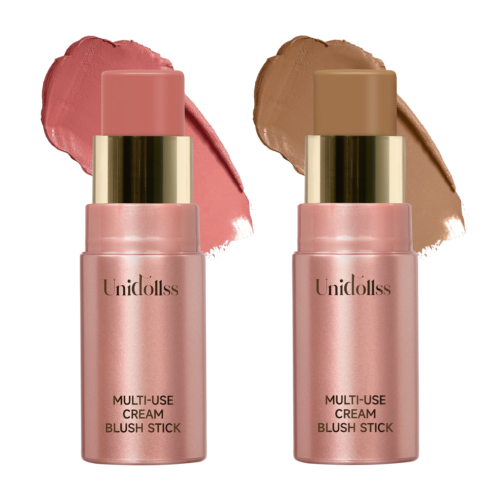 Unidollss Multi-Use Cream Blush Stick Set(02+05)