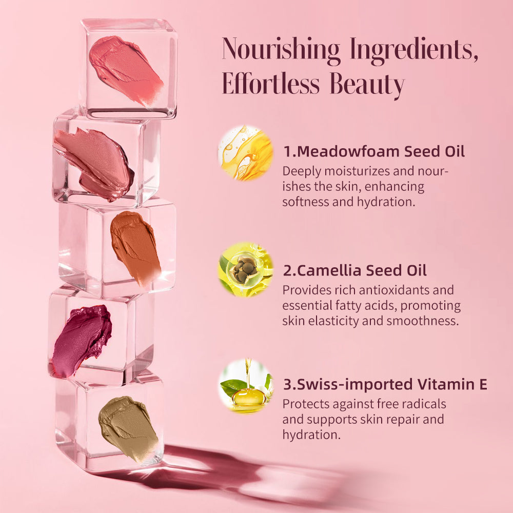 Unidollss Powder Multi-Use Cream Blush Stick (02 INFATUATION)