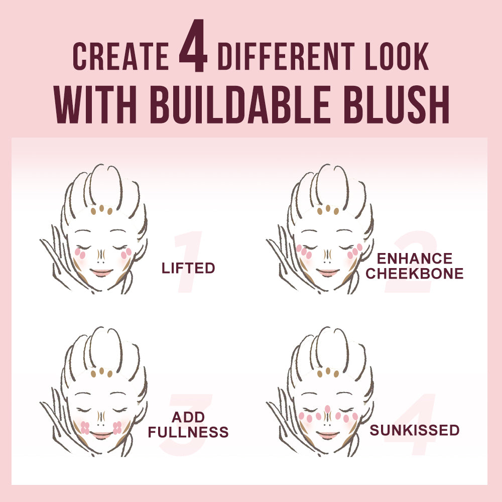 Unidollss Powder Multi-Use Cream Blush Stick (02 INFATUATION)