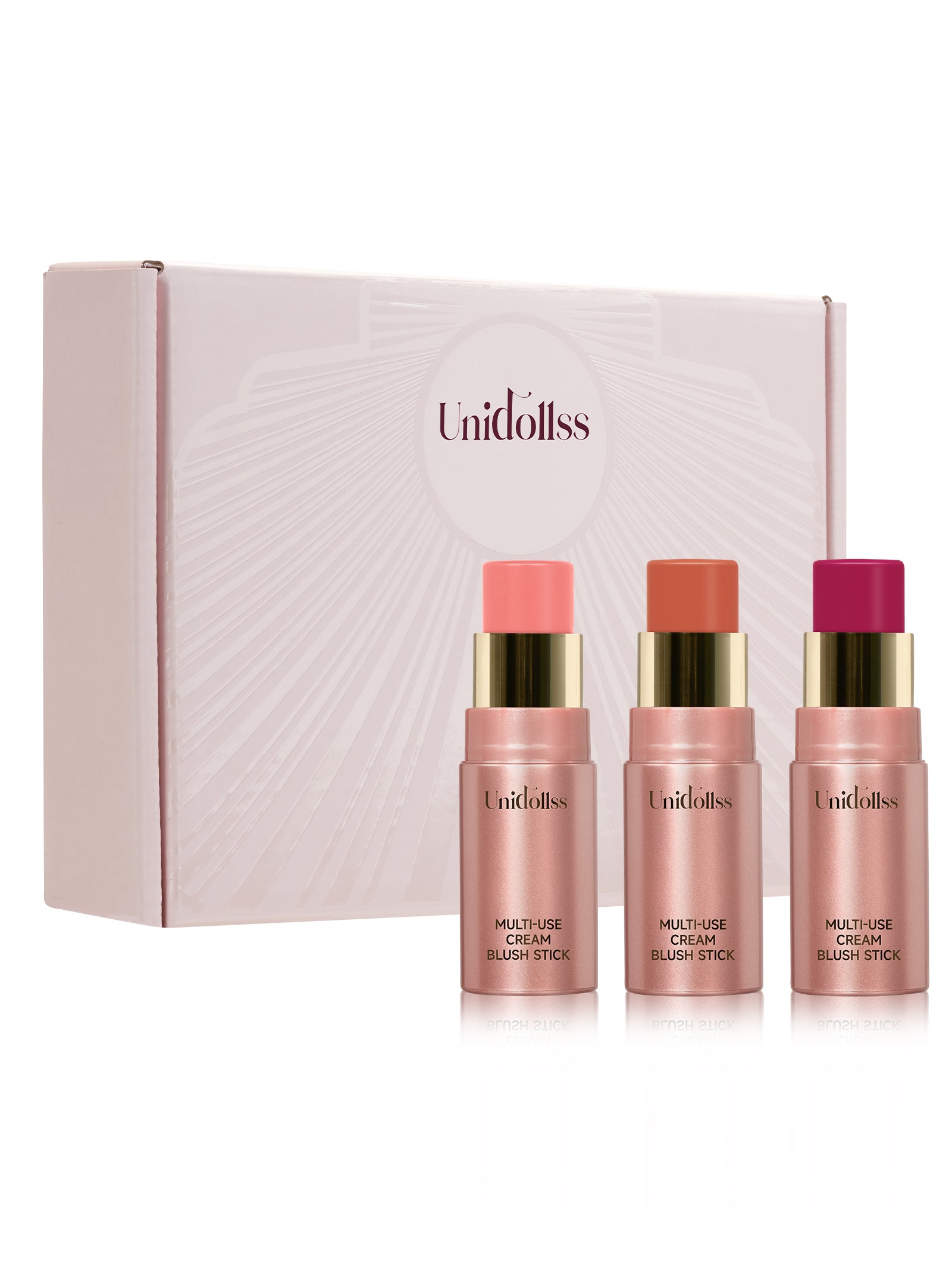 Unidollss Multi-Use Cream Blush Stick Set