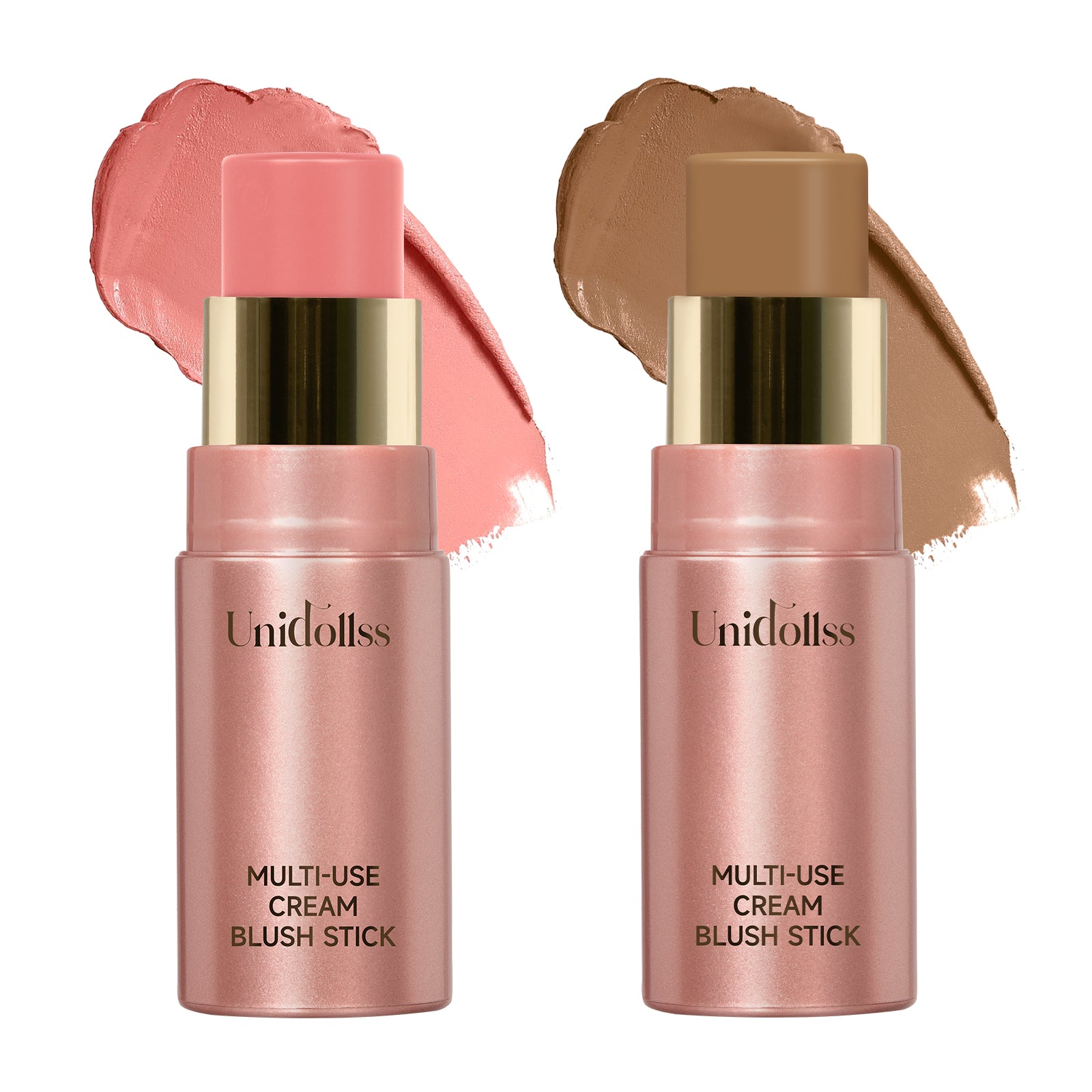 Unidollss Multi-Use Cream Blush Stick Set（01+05）
