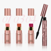 Unidollss Multi-Use Cream Blush Stick+Tubing Mascara Set