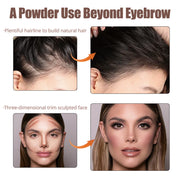 Unidollss Dual-Ended Eyebrow Stamp Stencil Kit
